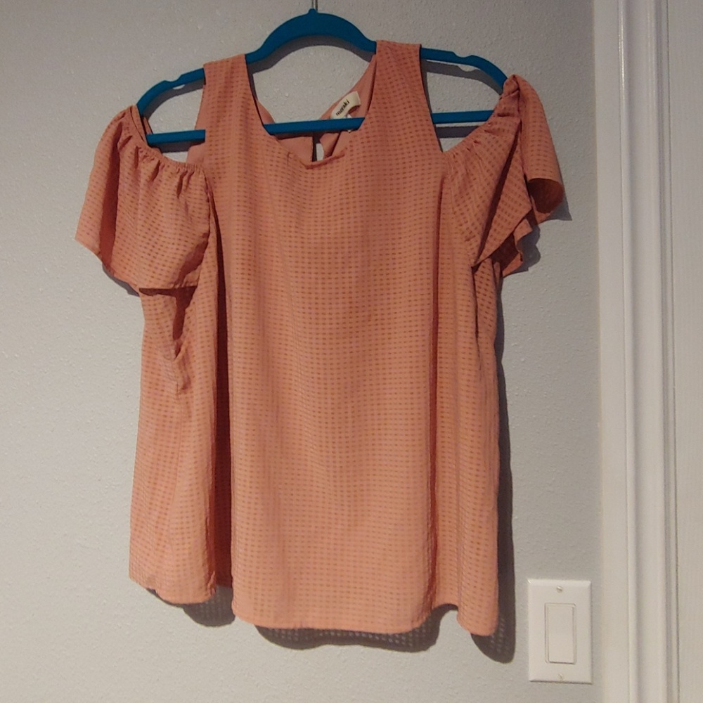 Muave colored shirt